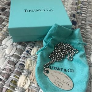 Tiffany & Co dog tag
